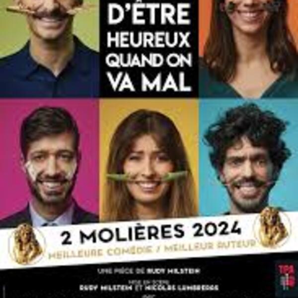 C'est pas facile d'être heureux quand on va mal
